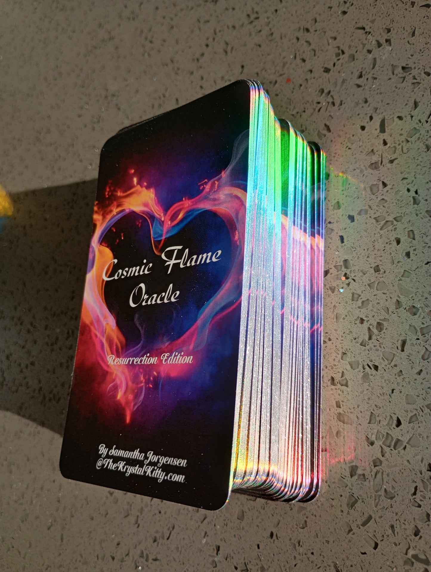 Cosmic Flame Oracle Deck Resurrection Edition ❤️🔥