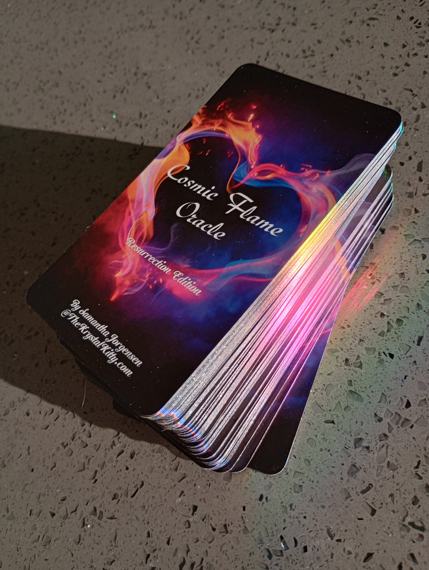 Cosmic Flame Oracle Deck Resurrection Edition ❤️🔥