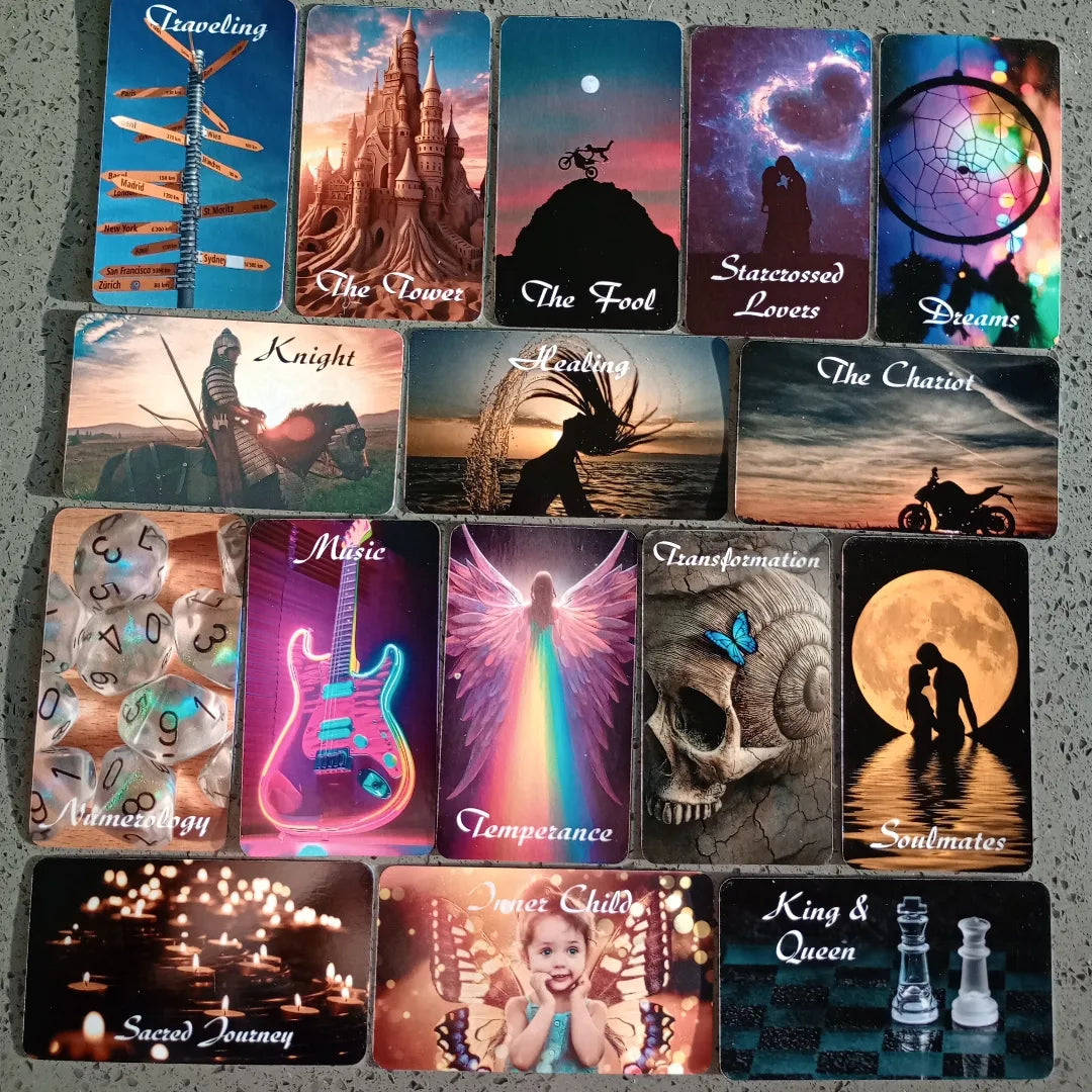 Cosmic Flame Oracle Deck Resurrection Edition ❤️🔥