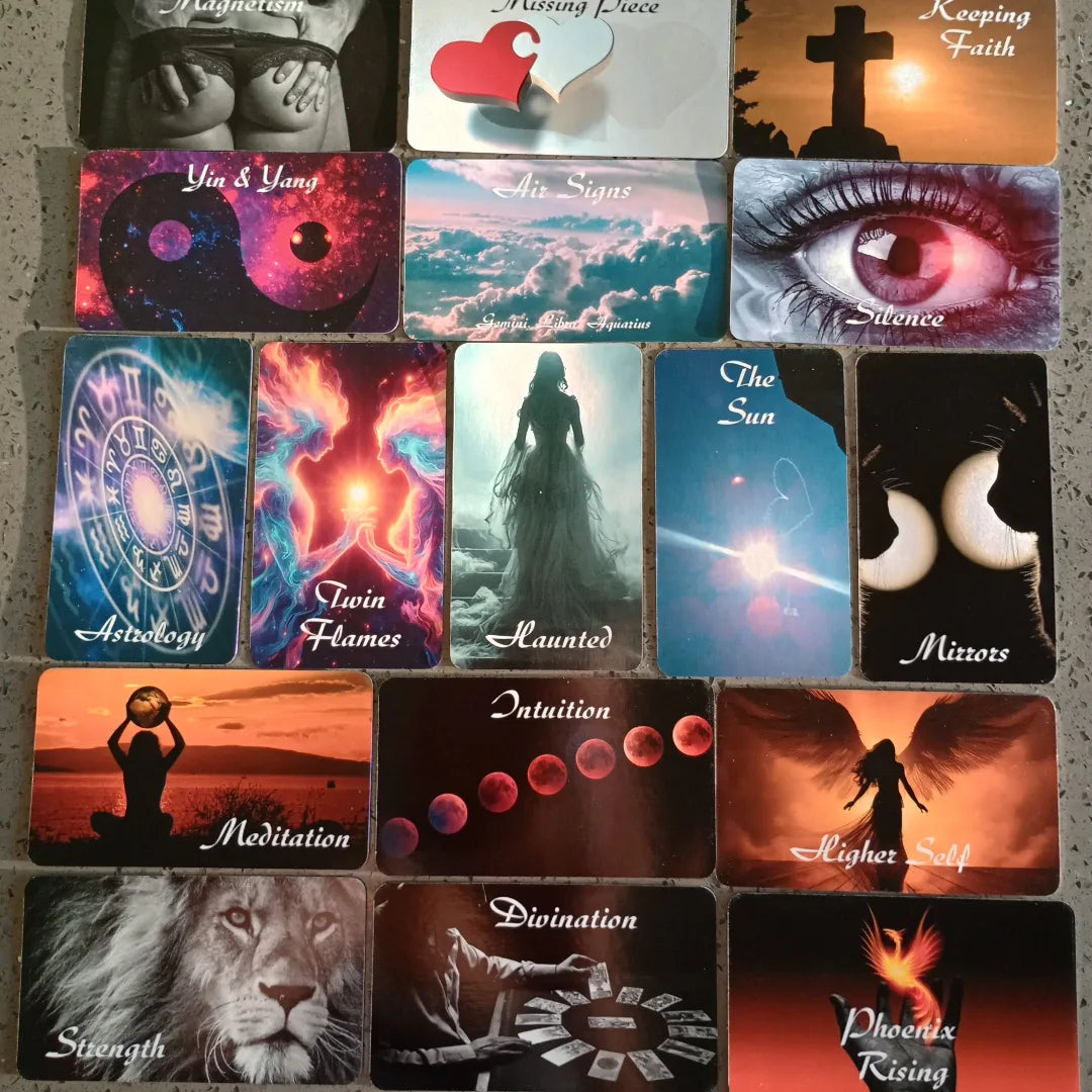 Cosmic Flame Oracle Deck Resurrection Edition ❤️🔥