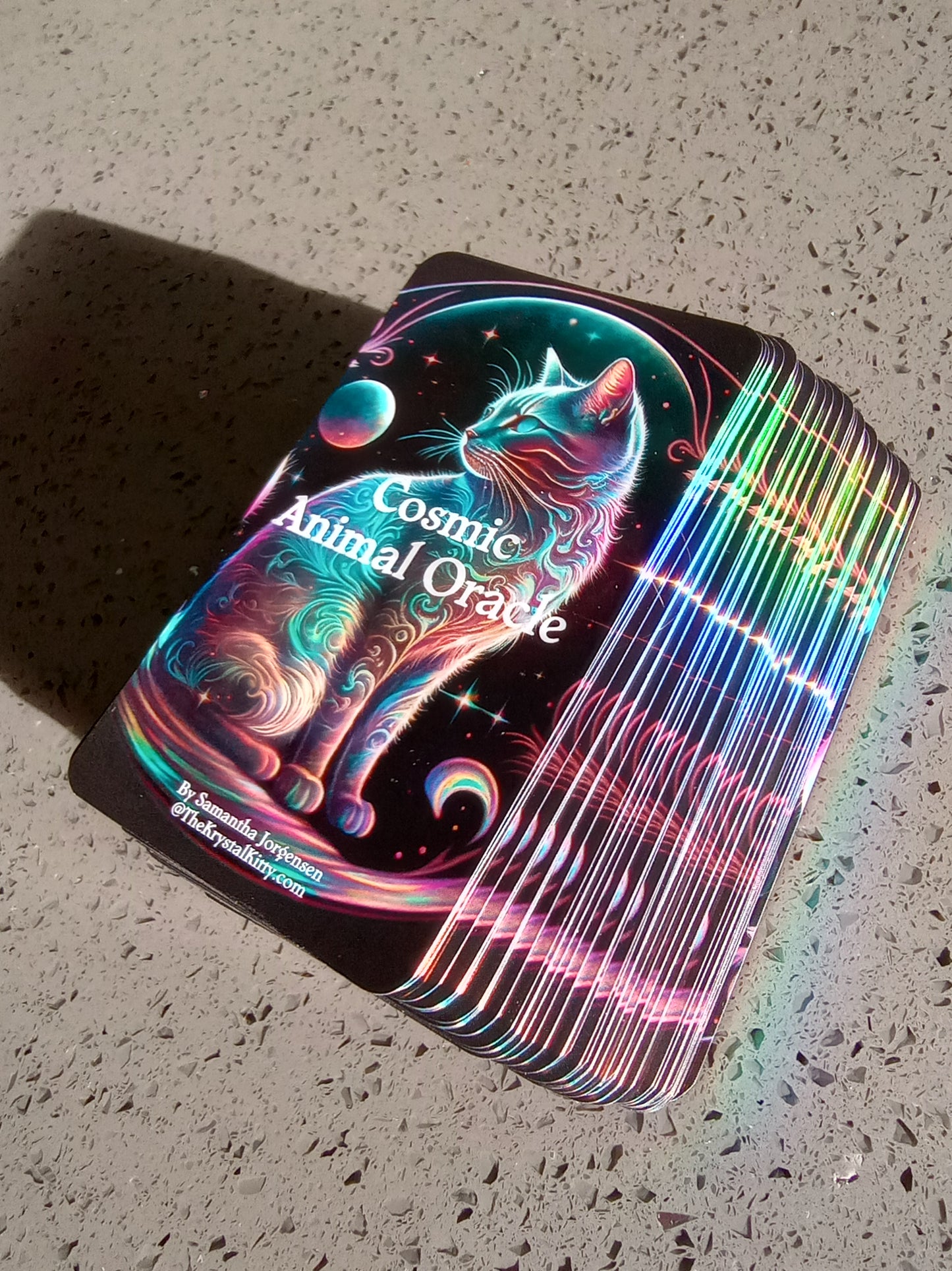 Cosmic Animal Oracle Deck🐈‍⬛