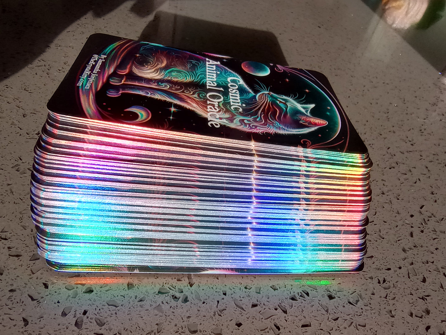 Cosmic Animal Oracle Deck🐈‍⬛