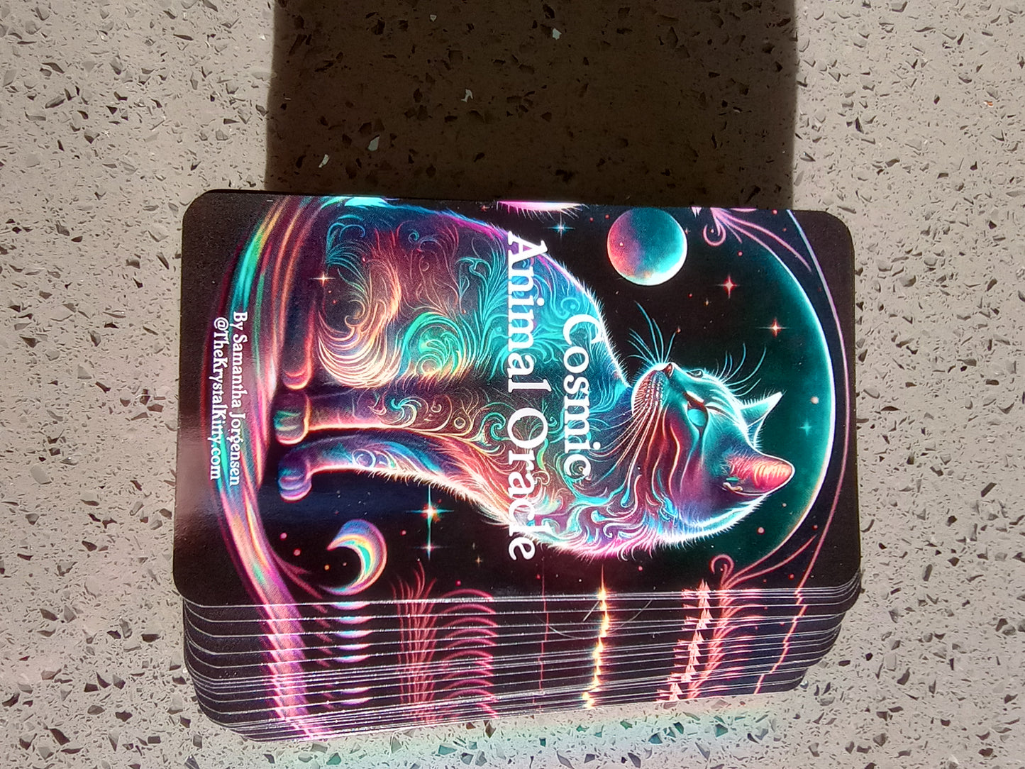 Cosmic Animal Oracle Deck🐈‍⬛